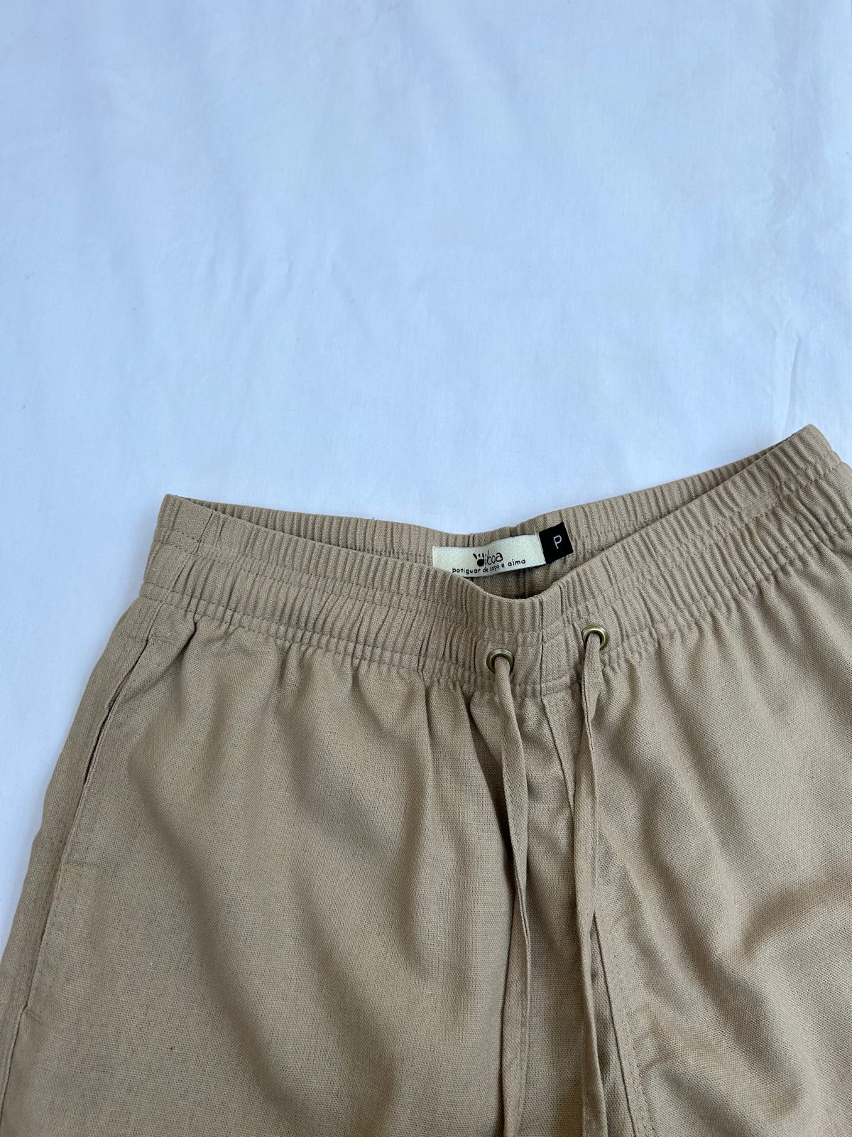 SHORT DELÍCIA - BEGE