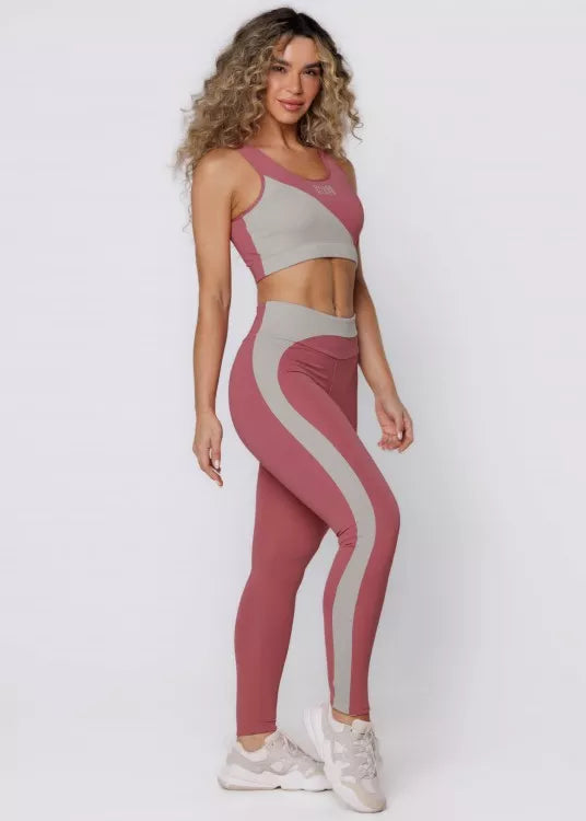 Conjunto Rosé com Cinza | Rise II